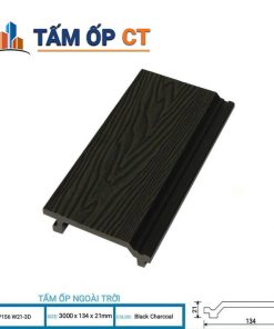 Tấm nhựa ngoài trời 3D màu Black Charcoal
