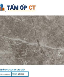 Tấm Ốp PVC Vân Đá 305 màu đá cổ điển sang trọng