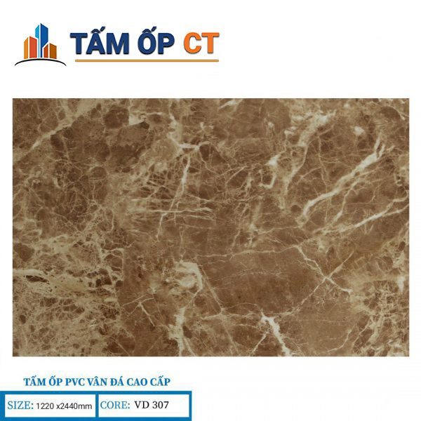 Tấm Ốp PVC Vân Đá 307 sang trọng