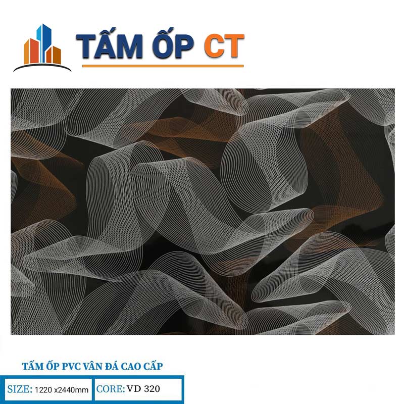 Tấm Ốp PVC Vân Đá 320 đảm bảo sức khỏe cho khách hàng sử dụng