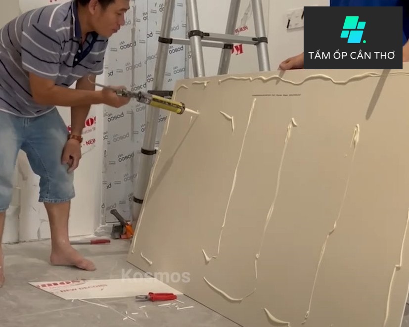 Keo dán tấm ốp tường tại Cần Thơ