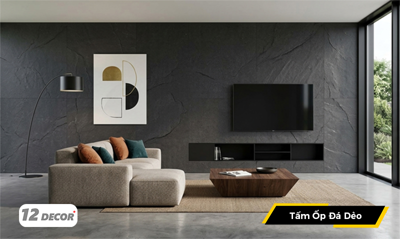 Tấm Ốp Đá Dẻo – Giải Pháp Thay Thế Đá Tự Nhiên Tiết Kiệm Đến 50%